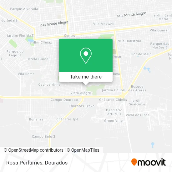 Rosa Perfumes map