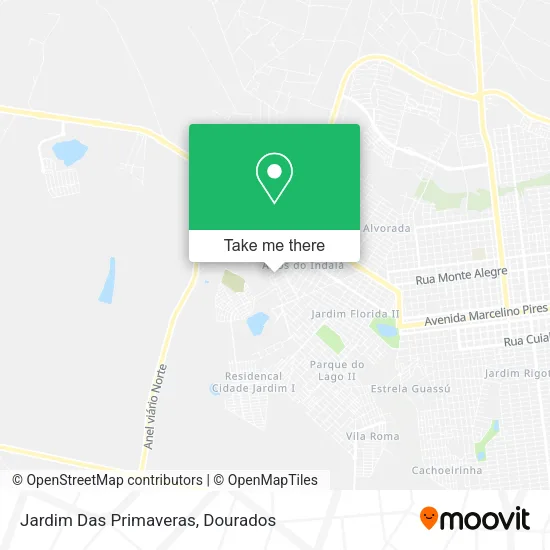 Jardim Das Primaveras map