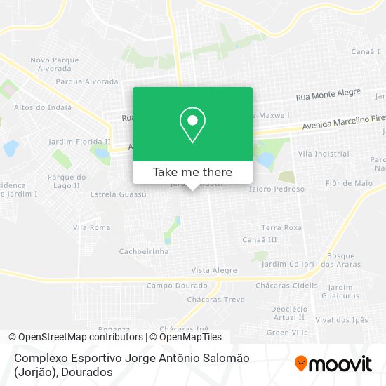 Complexo Esportivo Jorge Antônio Salomão (Jorjão) map