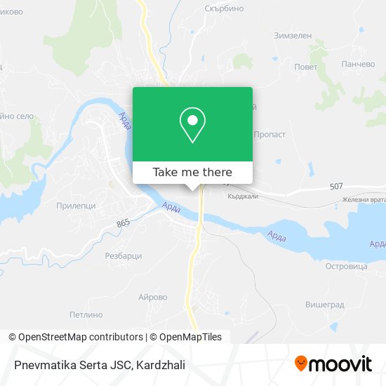 Pnevmatika Serta JSC map