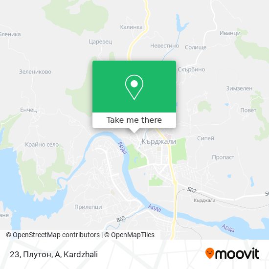 23, Плутон, А map