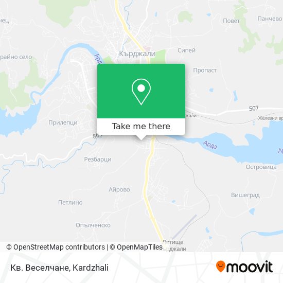 Кв. Веселчане map