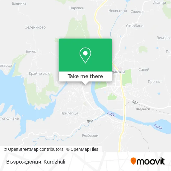 Карта Възрожденци