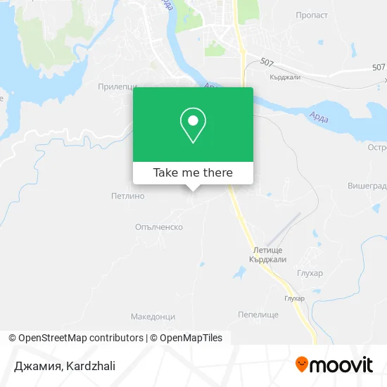 Карта Джамия