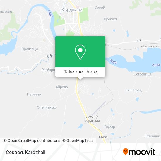 Секвоя map