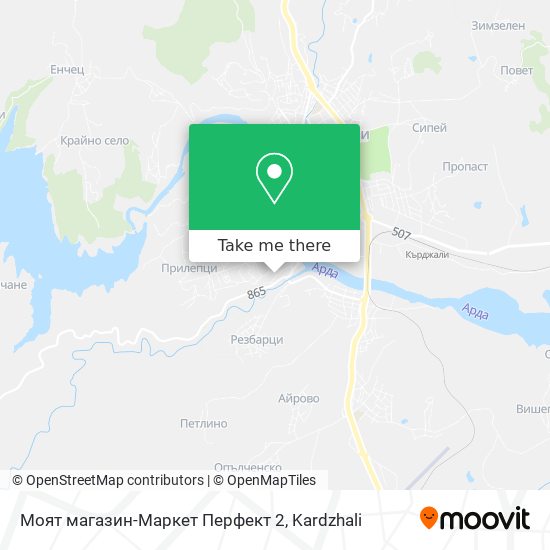 Моят магазин-Маркет Перфект 2 map