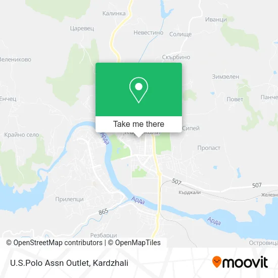 Карта U.S.Polo Assn Outlet