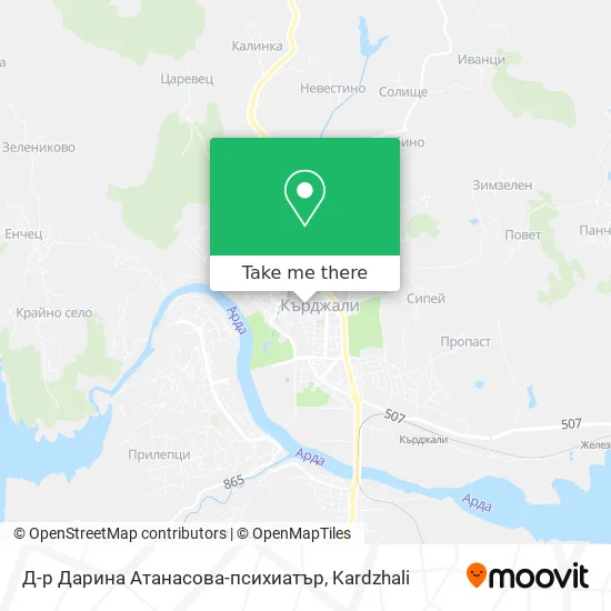 Карта Д-р Дарина Атанасова-психиатър