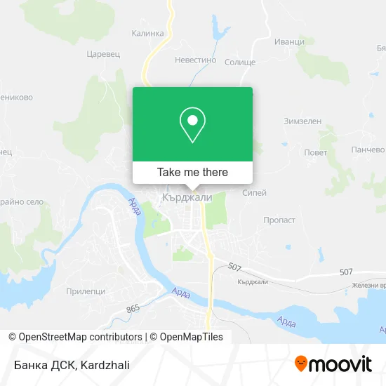 Карта Банка ДСК