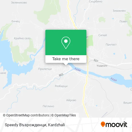 Карта Speedy Възрожденци