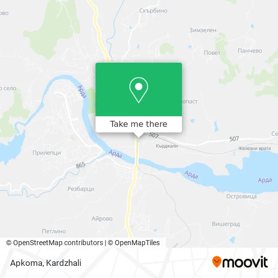 Карта Apkoma