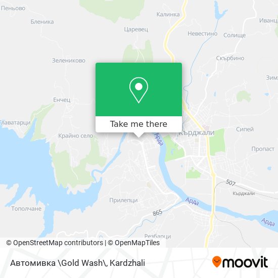 Автомивка \Gold Wash\ map