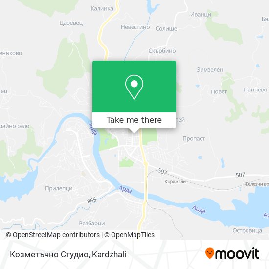 Козметъчно Студио map