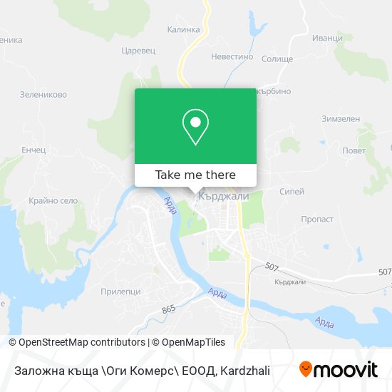 Заложна къща \Оги Комерс\ ЕООД map