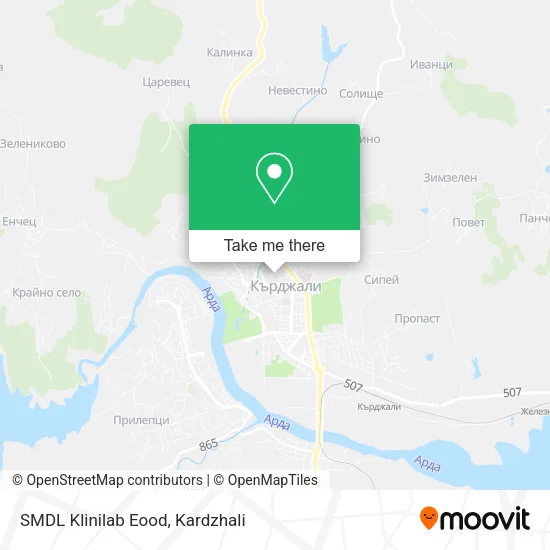 Карта SMDL Klinilab Eood