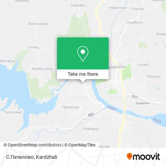 Карта С.Петелово