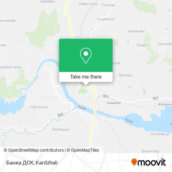 Карта Банка ДСК