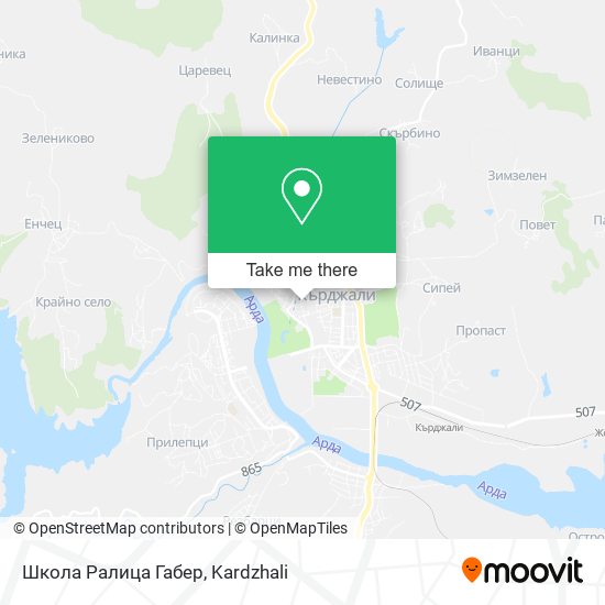 Школа Ралица Габер map
