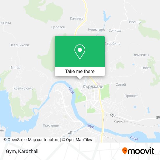 Gym map