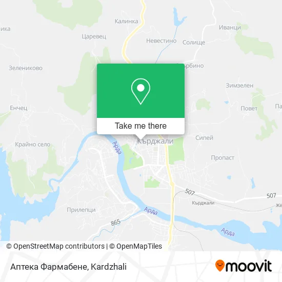 Карта Аптека Фармабене