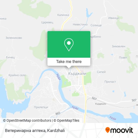 Карта Ветеринарна аптека