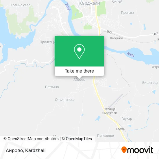 Карта Айрово