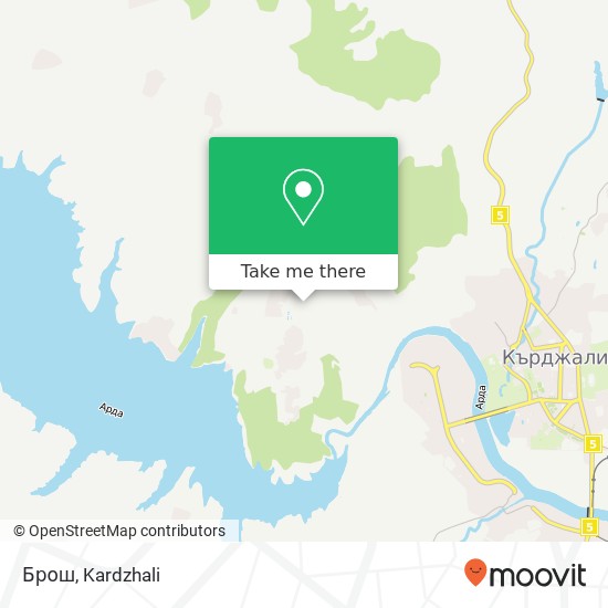Брош map