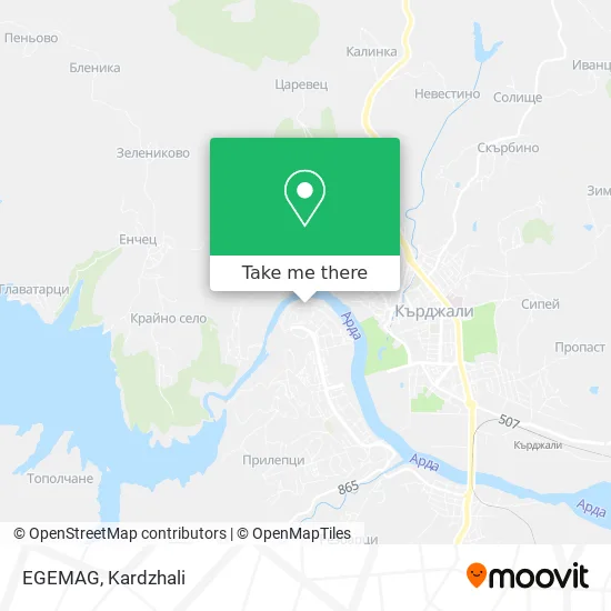Карта EGEMAG