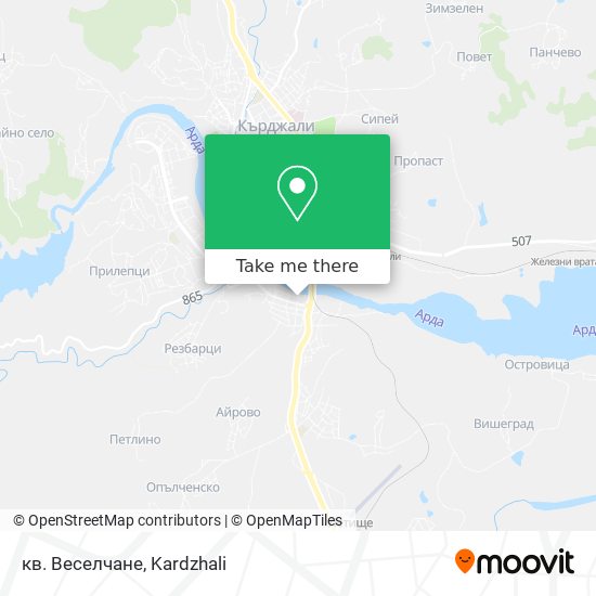 кв. Веселчане map