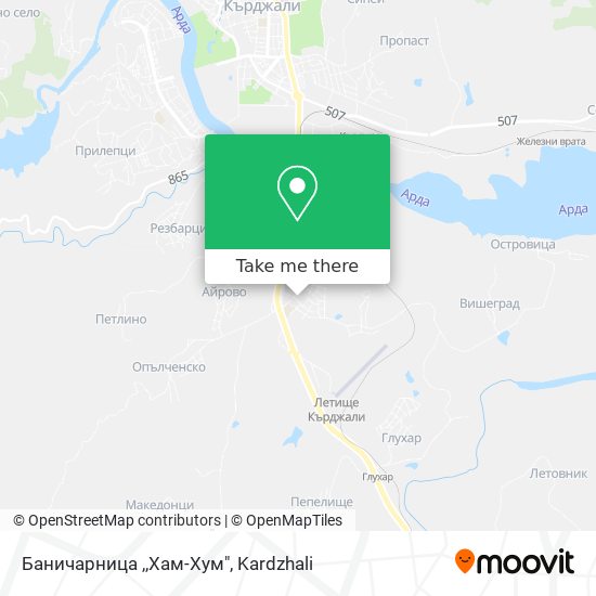 Баничарница ,,Хам-Хум" map