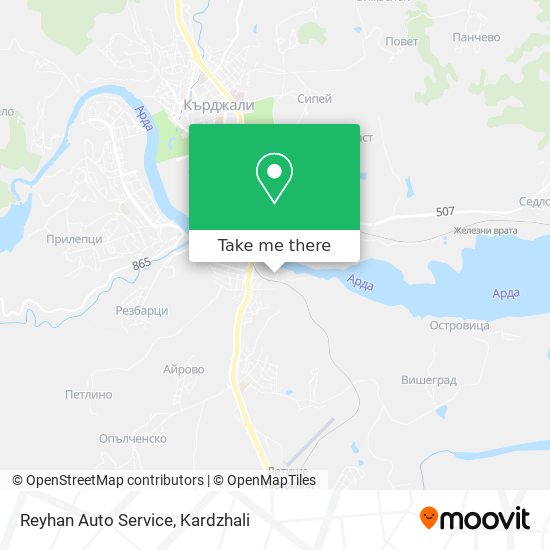 Reyhan Auto Service map