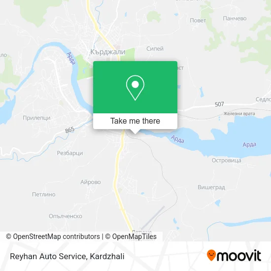 Карта Reyhan Auto Service