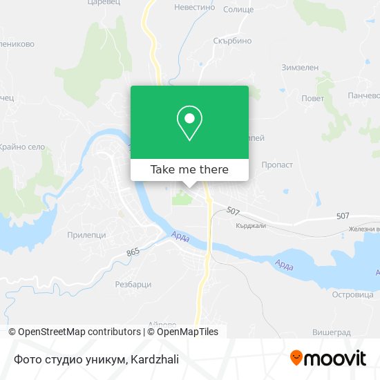 Фото студио уникум map