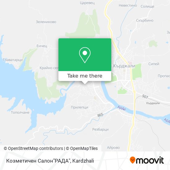 Козметичен Салон"РАДА" map