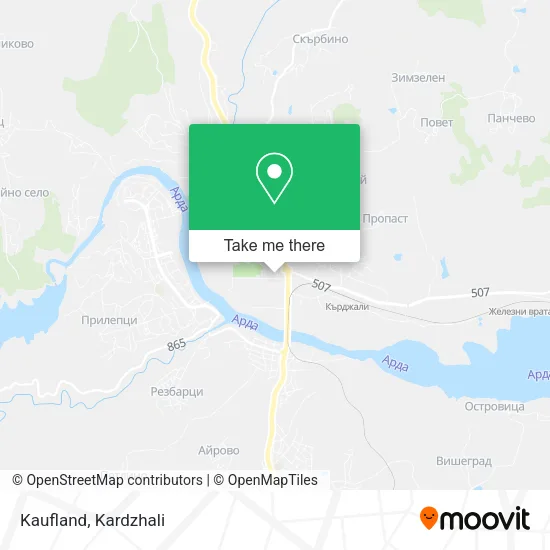 Карта Kaufland