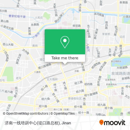 济南一线培训中心(堤口路总校) map