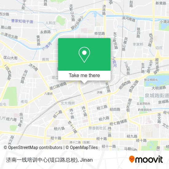 济南一线培训中心(堤口路总校) map