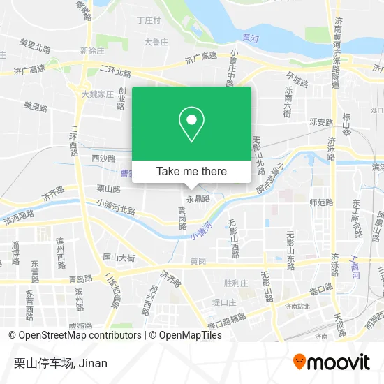 栗山停车场 map