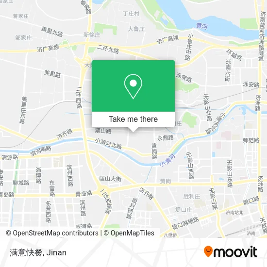 满意快餐 map