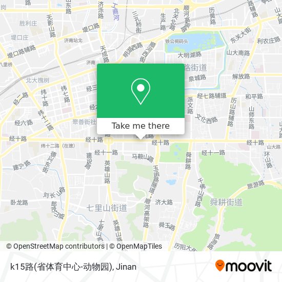 k15路(省体育中心-动物园) map