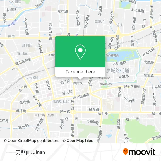 一一刀削面 map