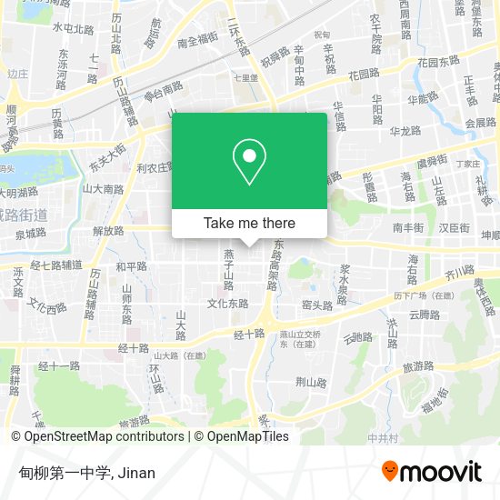 甸柳第一中学 map