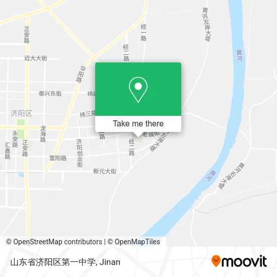 山东省济阳区第一中学 map