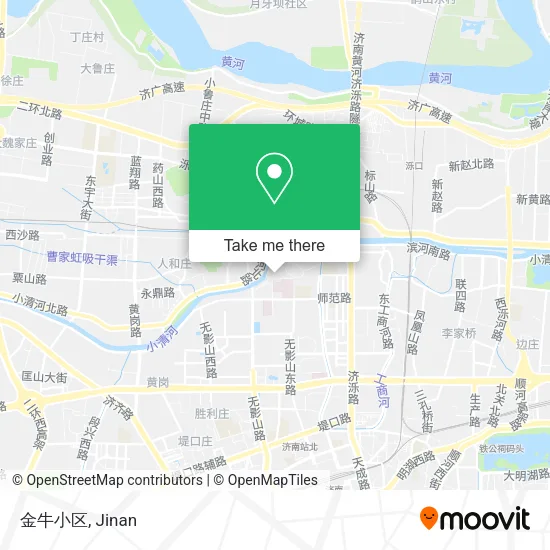 金牛小区 map