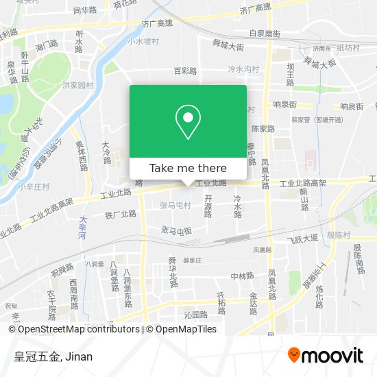 皇冠五金 map