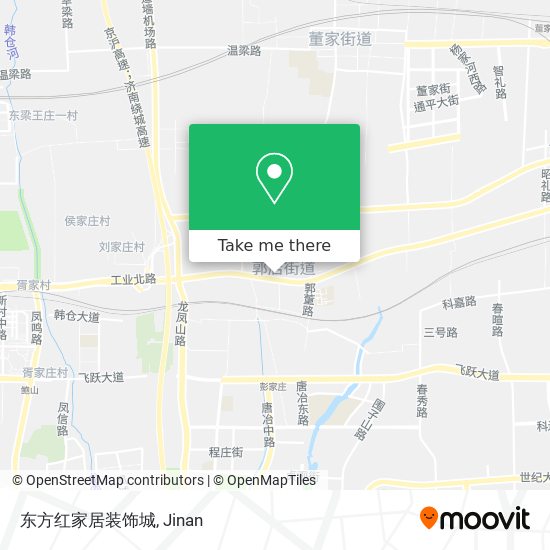 东方红家居装饰城 map