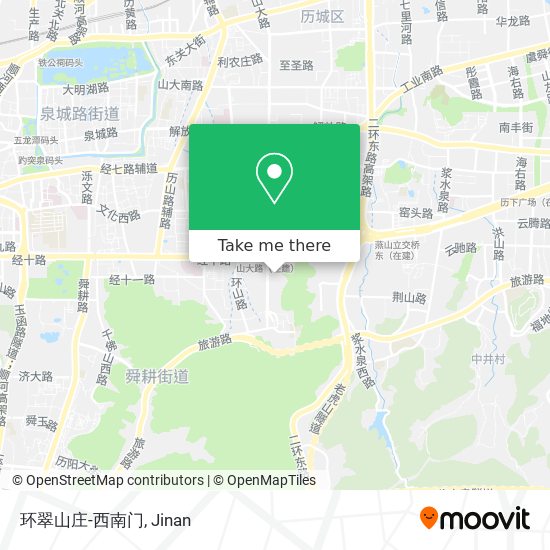 环翠山庄-西南门 map