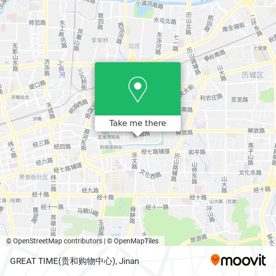 GREAT TIME(贵和购物中心) map