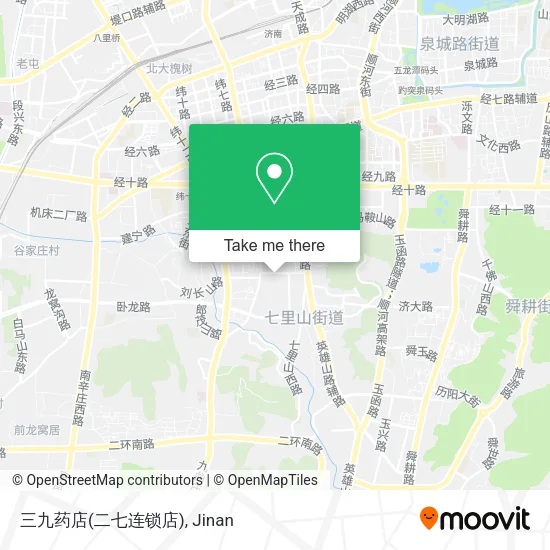 三九药店(二七连锁店) map