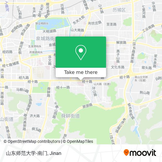 山东师范大学-南门 map